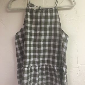 Cloth and stone tank top